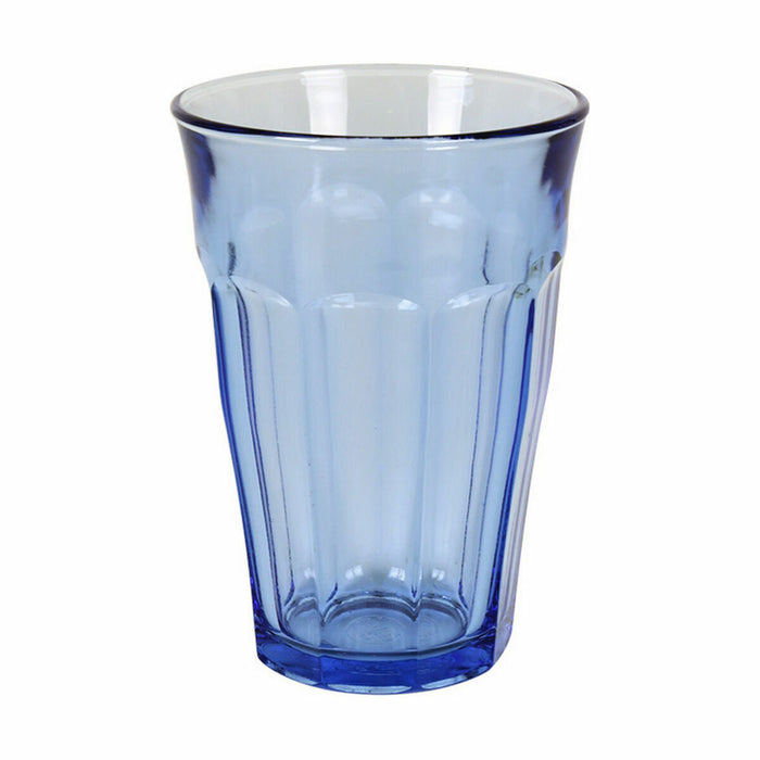 Set of glasses Duralex Picardie Blue 4 Pieces 360 ml (8 Units)