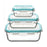 Set of 3 lunch boxes 5five Crystal