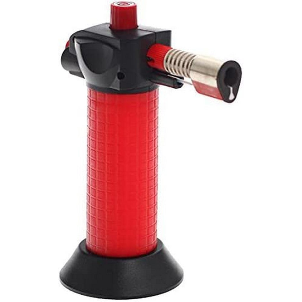 Kitchen Blowtorch Secret de Gourmet Gas 2 Units Black/Red 13 x 10 x 4 cm