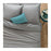 Fitted bottom sheet Atmosphera Grey (90 x 190 cm)