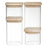 4 Tubs Secret de Gourmet Kitchen Stackable Glass