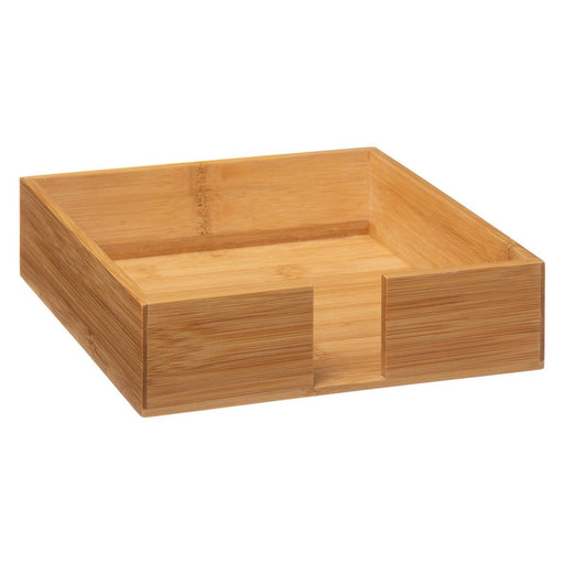 Napkin holder Secret de Gourmet Bamboo 20,5 x 20,5 x 5,5 cm