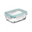 Lunch box 5five 18,5 x 12,5 x 6 cm Crystal Blue Multicolour 800 ml