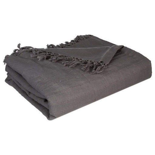 Multipurpose throw Atmosphera Grey (230 x 250 cm)