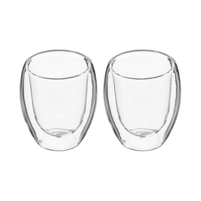 Piece Coffee Cup Set Secret de Gourmet Crystal Transparent (7 cl)