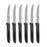 Meat Knife Set 2 Units 21 cm 6 Pieces