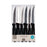 Meat Knife Set 2 Units 21 cm 6 Pieces