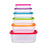 Set of 6 lunch boxes 5five polypropylene