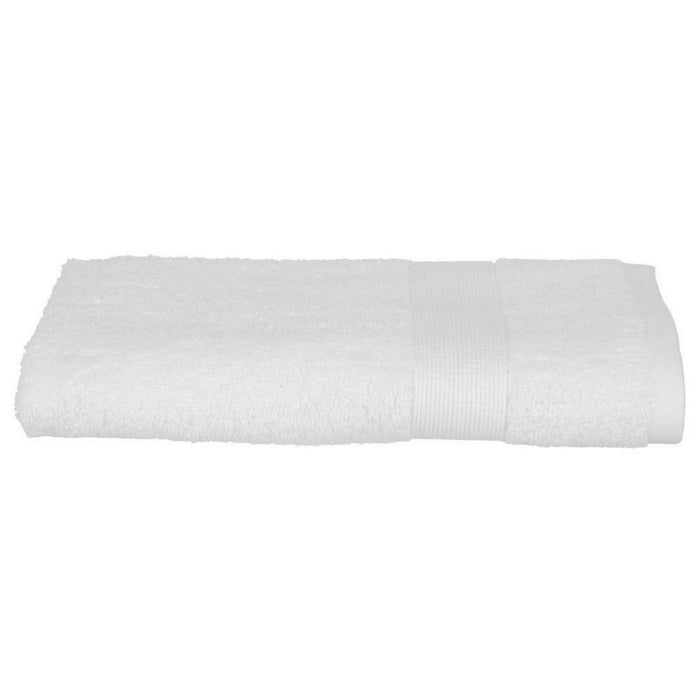 Bath towel Atmosphera Cotton White 450 g/m² (50 x 90 cm)