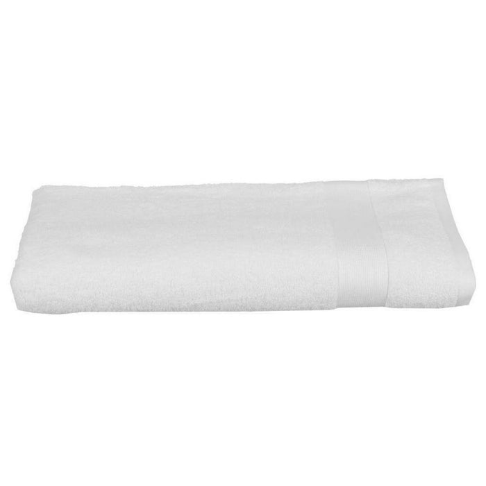 Bath towel Atmosphera Cotton White 450 g/m² (100 x 150 cm)