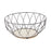 Fruit Bowl Secret de Gourmet Baltik Silver Black Metal