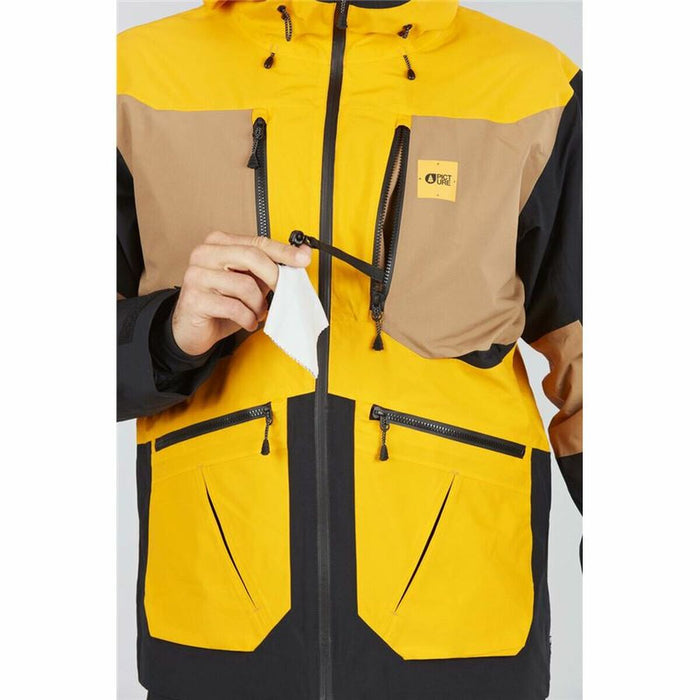 Ski Jacket Picture Naikoon Yellow Men