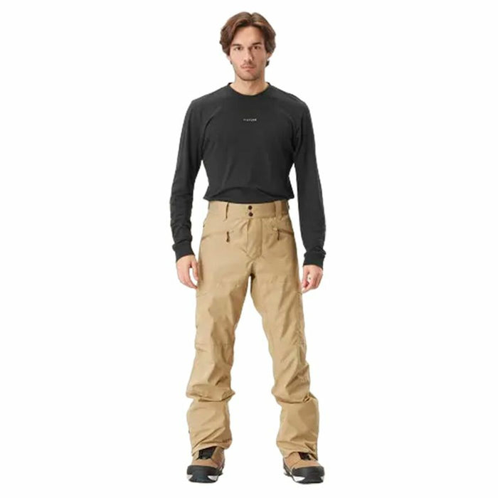 Long Sports Trousers Picture Plan Tannin Beige