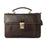 Women's Handbag Maison Heritage EDMOND-MARRON-FONCE Brown 26 x 18 x 8 cm