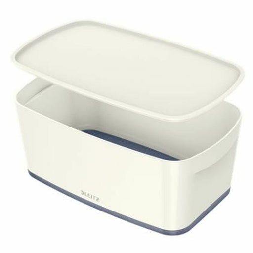 Storage Box Leitz 52291001 With lid 5 L White White/Grey ABS Plastic (Refurbished B)