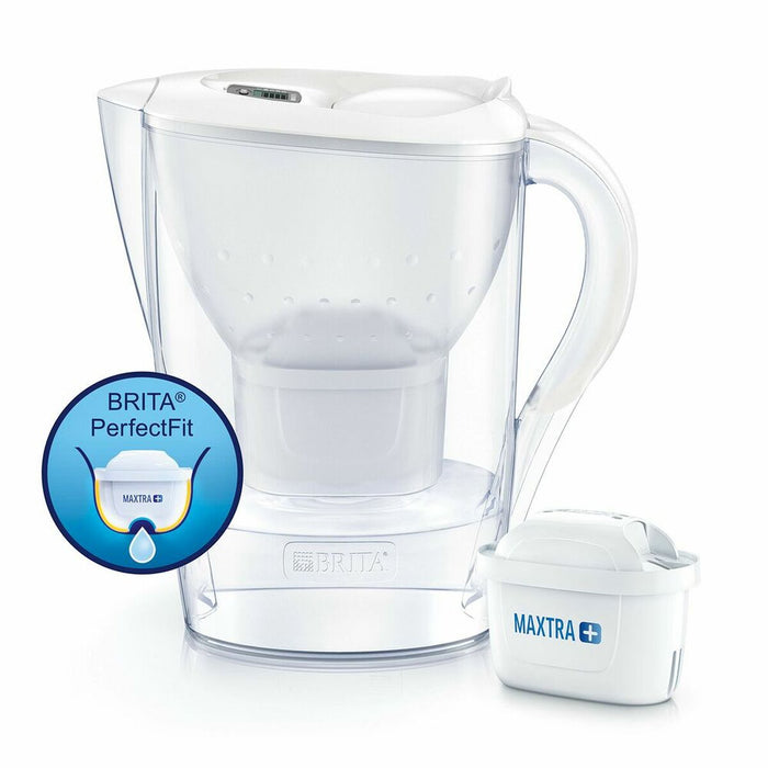 Filter jug Brita 1045131 Stainless steel White Plastic