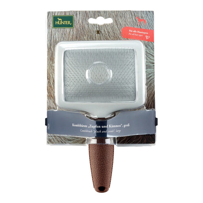 Backcombing brush Hunter 2-in-1