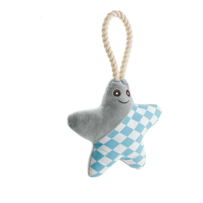 Dog chewing toy Hunter Salima With string Starfish Grey Puppies