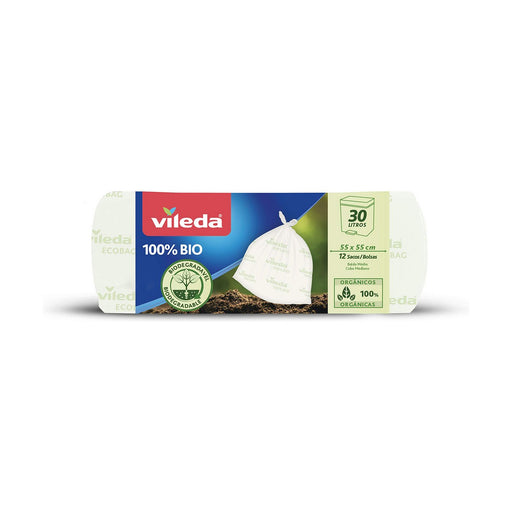 Rubbish Bags Vileda Ecobag 12 Pieces 30 L