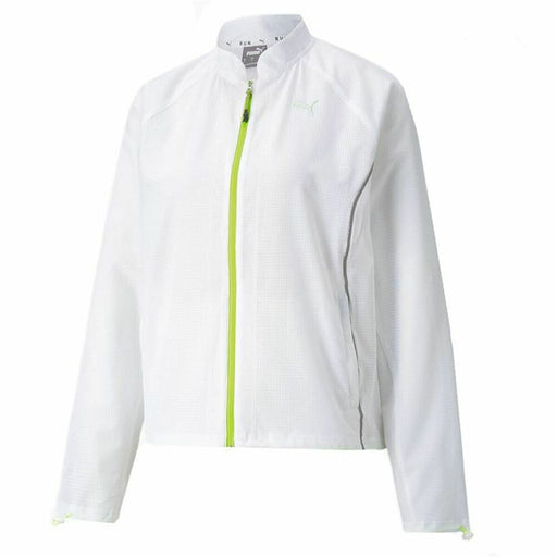 Women's Sports Jacket Puma Woven Ultra White