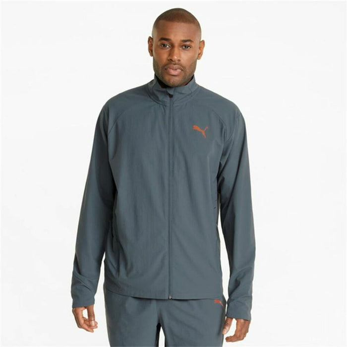 Men's Sports Jacket Puma Train Ultraweave Dark grey