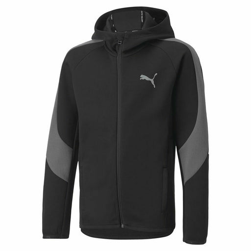 Children's Sports Jacket Puma Evostripe Black