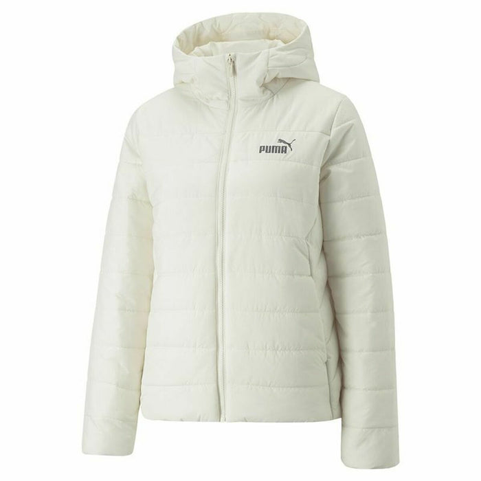 Women's Sports Jacket Puma Essentials Padded White