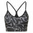 Sports Bra Reebok Workout Ready Black Grey