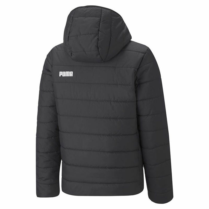 Children's Sports Jacket Puma Essodeddded Black