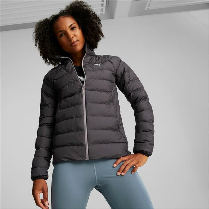 Women's Sports Jacket Puma Active Polyball Dark grey