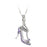 Woman's charm link Glamour GS4-19 | Purple (4 cm)