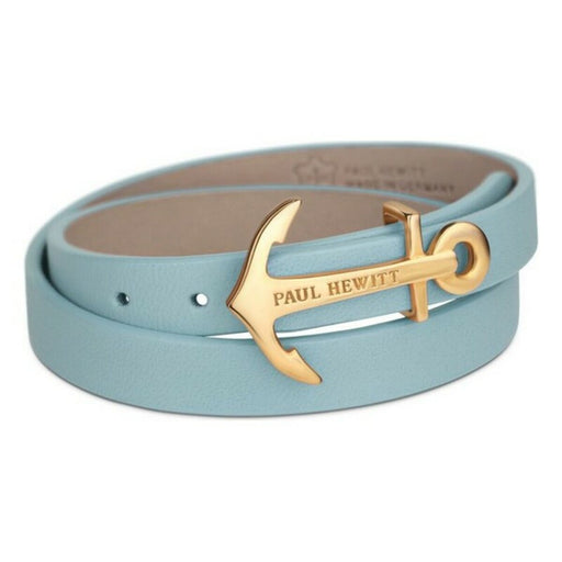 Ladies'Bracelet Paul Hewitt PH-WB-G-23S-VOR Blue Leather (31-35 cm)