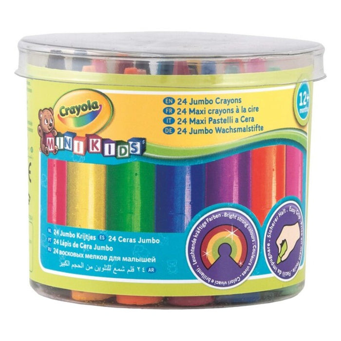 Coloured crayons Crayola Mini Kids Washable (24 pcs)