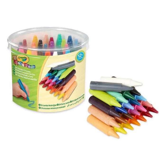 Coloured crayons Crayola Mini Kids Washable (24 pcs)