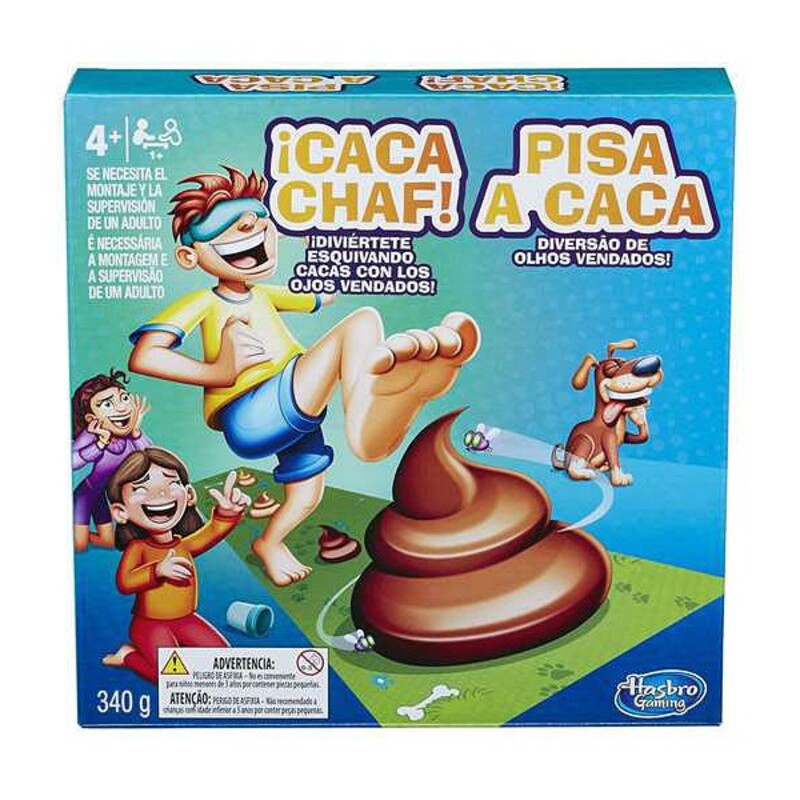 board game ¡caca chaf! hasbro