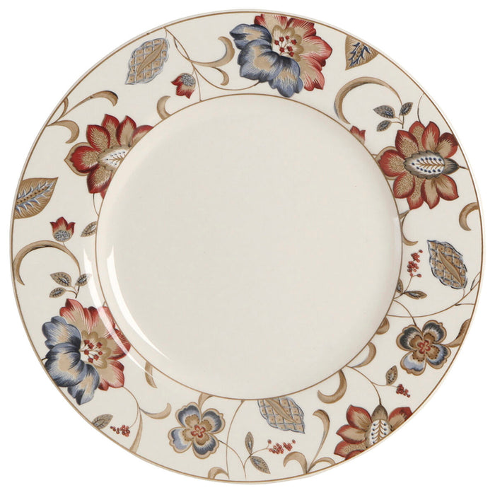 Flat plate Queen´s By Churchill Jacobean Floral Ø 27,3 cm Ceramic China crockery (6 Units)