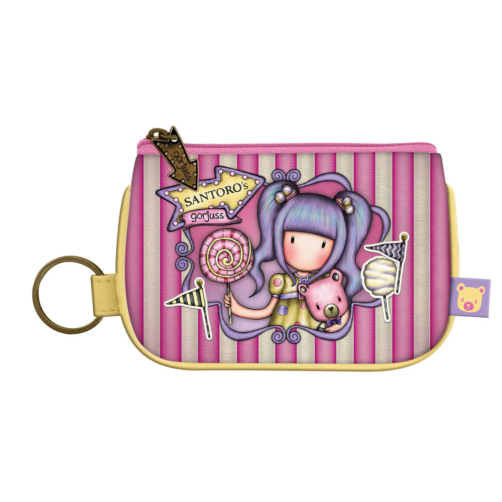 Purse Keyring Gorjuss First prize Lilac (12.4 x 1 x 8.5 cm)