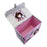 Storage Box Gorjuss Ruby wild Grey Cardboard (16 x 13,4 x 9 cm)