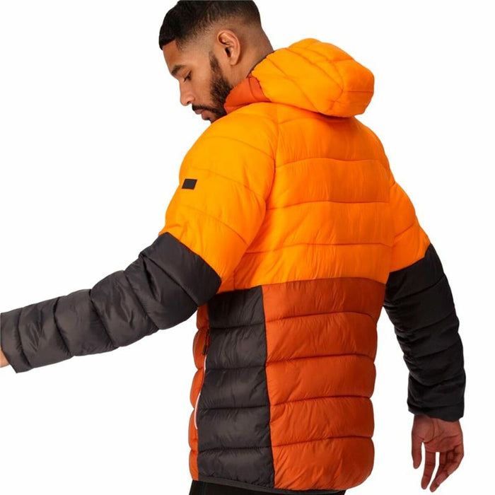 Men's Rainproof Jacket Regatta Harrock II Ora Dark Orange