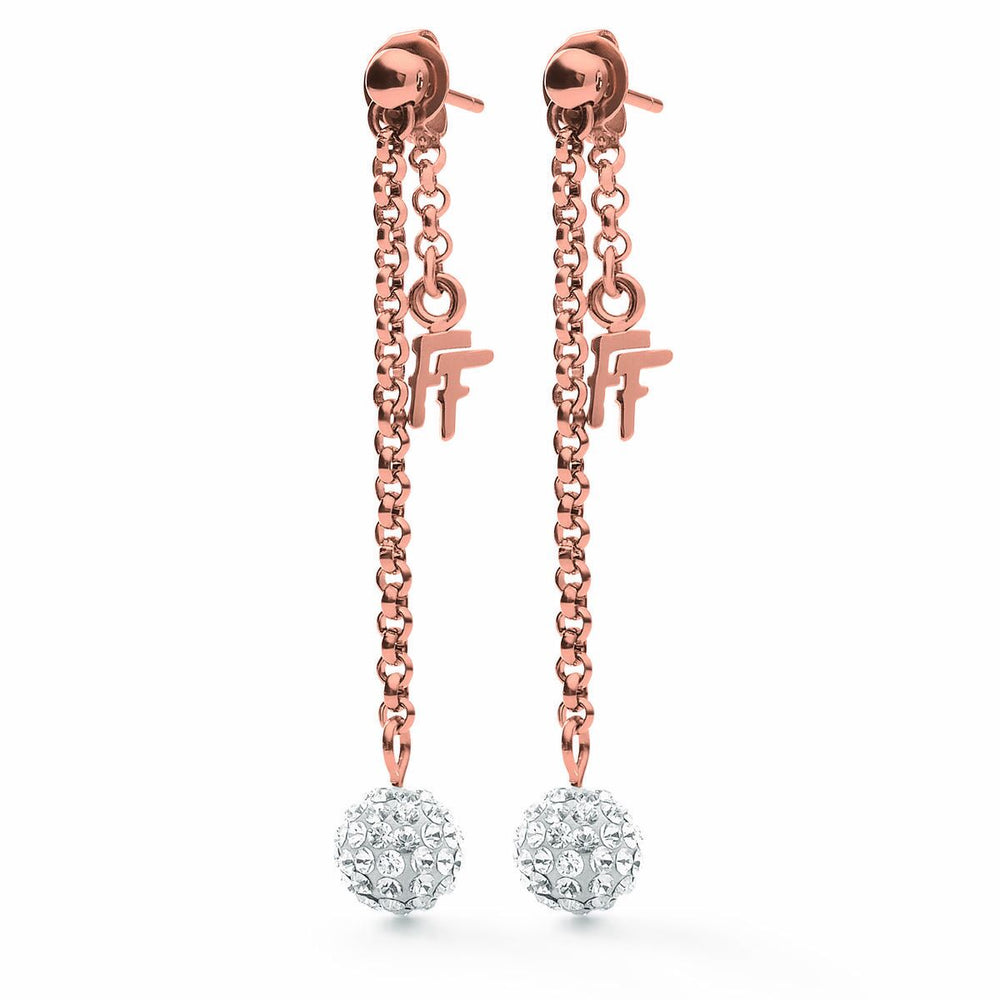 Ladies' Earrings Folli Follie 3E0T022RC 5 cm