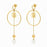 Ladies'Earrings Folli Follie 3E19S130YW (7,3 cm)