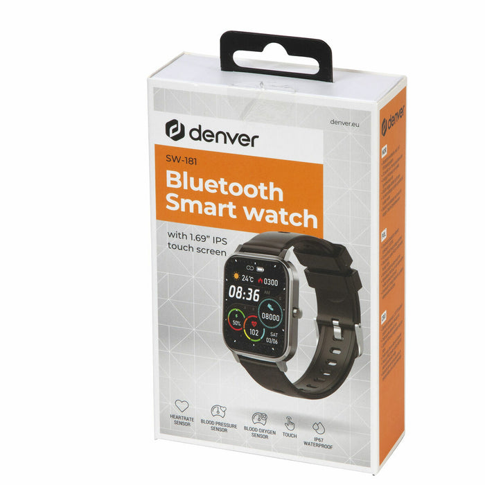 Smartwatch Denver Electronics SW-181 Black 1,7"