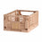 Set of Stackable Organising Boxes Sand 3,3 L