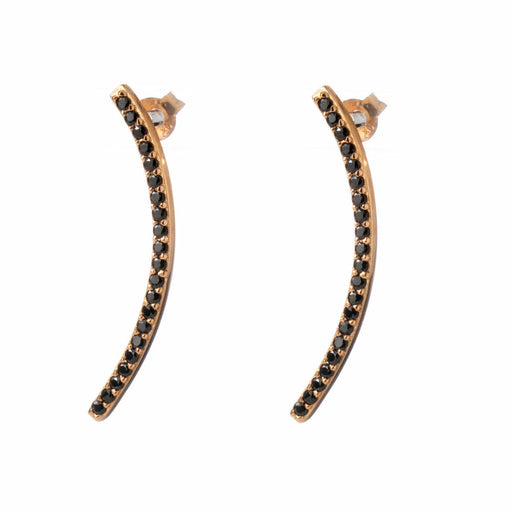 Ladies'Earrings Sif Jakobs E1017-BK-RG (3,5 cm)