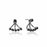 Ladies'Earrings Sif Jakobs E2358-BK-BK (1,5 cm)