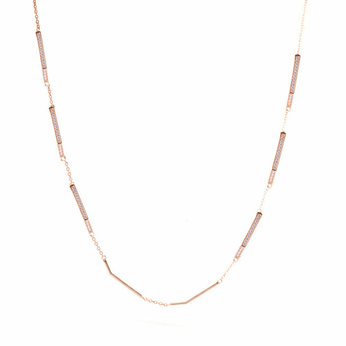 Ladies'Necklace Sif Jakobs C446-CZ-RG (35 cm)