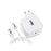 Wall Charger + USB C Cable Urban Factory GSC10UF White