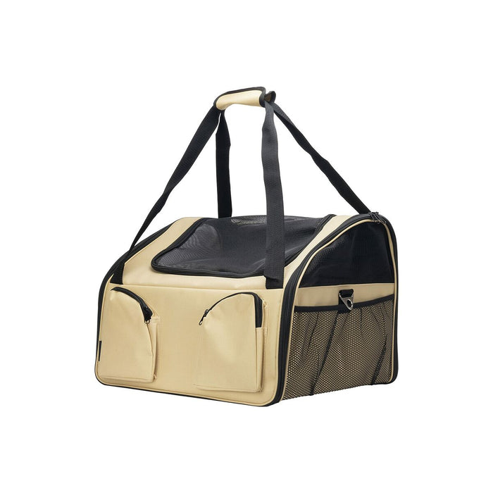 Pet Handbag PS1307BEM Beige (Size M)