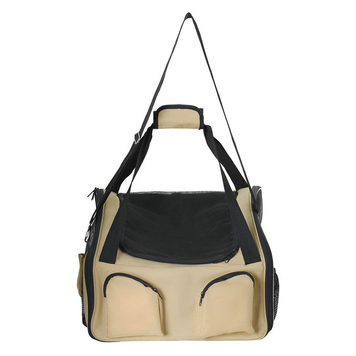 Pet Handbag PS1307BEM Beige (Size M)