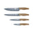 Knife Set Bergner Nature Stainless steel (4 uds)